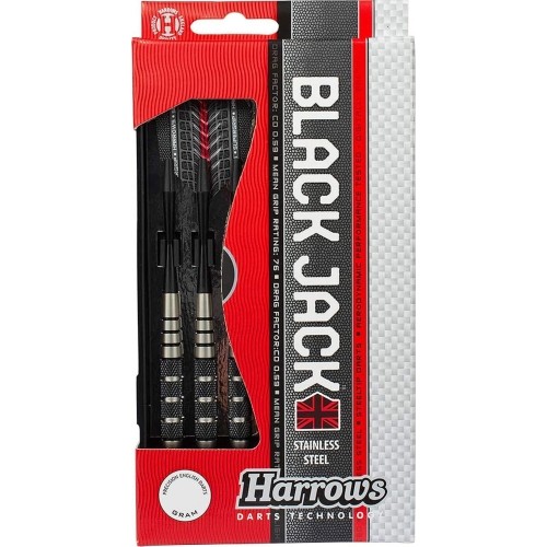 Darts Steeltip Harrows Black Jack 9169 3x20gK