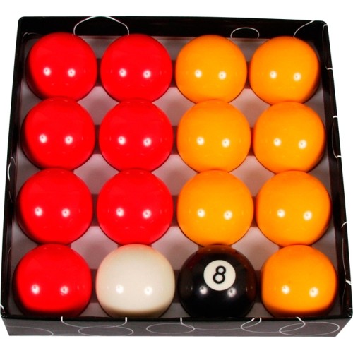 Economy Casino Pool Ball Set 50.8mm