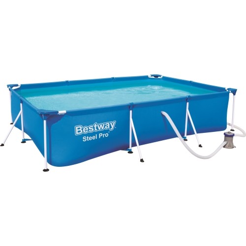 Basen ogrodowy z pompą filtracyjną Bestway Steel Pro