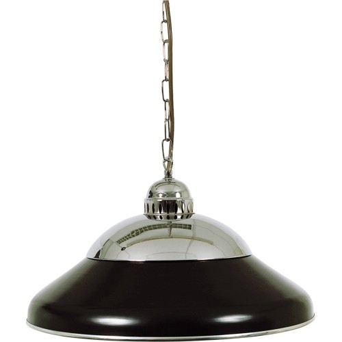 Solo Black Chrome Lamp 45cm