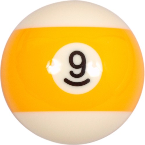 Pool Ball Aramith No.9, 57.2 mm