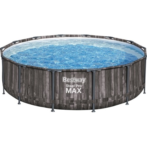 Bestway swimming pool set Steel Pro Max 427 wood