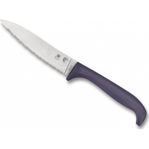 Knife Spyderco K20SPR Counter Puppy, Purple, SpyderEdge