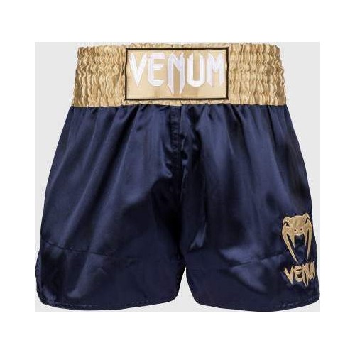 Spodenki Venum Classic Muay Thai - granatowe/złote