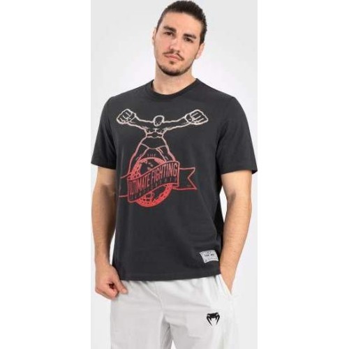 UFC by Venum Ulti-Man T-Shirt - Grey/Red