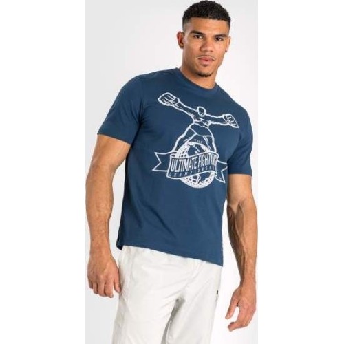 UFC by Venum Ulti-Man T-Shirt - Navy Blue/ White