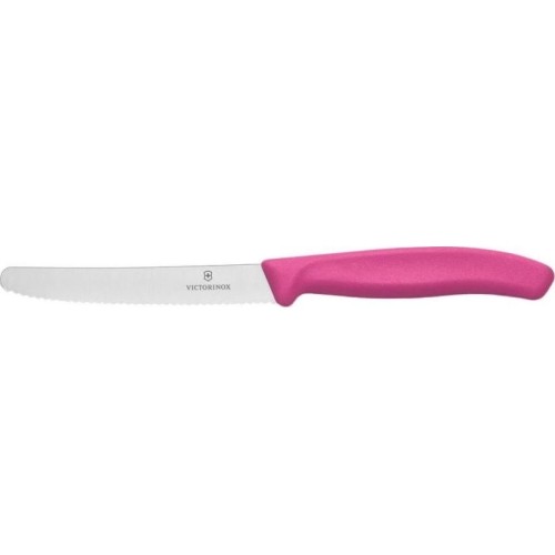 Tomato Knife Victorinox 6.7836.L115, Serrated,  11cm, Pink 