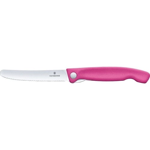 Knife Victorinox Swiss Classic 6.7836.F5B, Pink, Serrated, Foldable