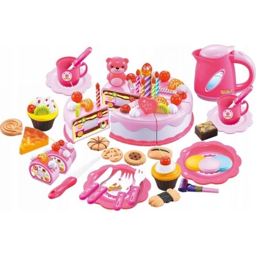 Birthday cake cutting set Ecotoys