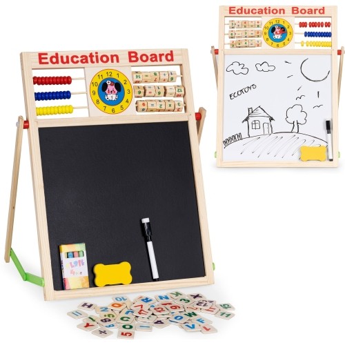 Educational board 2-in-1 magnetic abacus abacus chalkboard