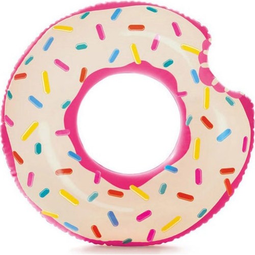 Dmuchane koło do pływania donut pączek 107cm INTEX 56265