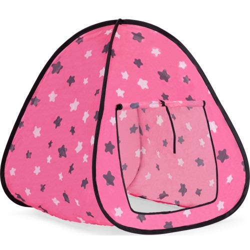 Tent for children house pink stars