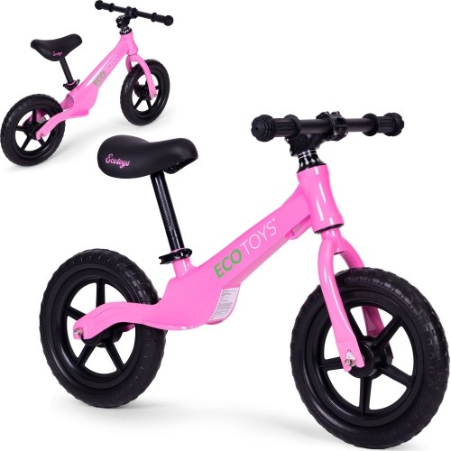 Children's cross-country bicycle EVA wheel rider ECOTOYS pink