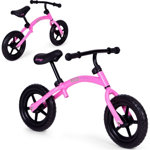 Children's cross-country bicycle EVA wheel rider ECOTOYS pink