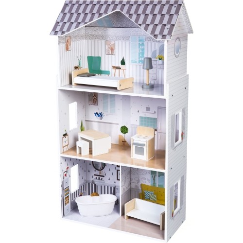 Dollhouse with Furnitures Ecotoys Grace Residence