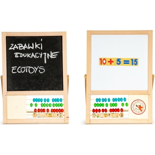 Educational Magnetic Board with Abacus Ecotoys