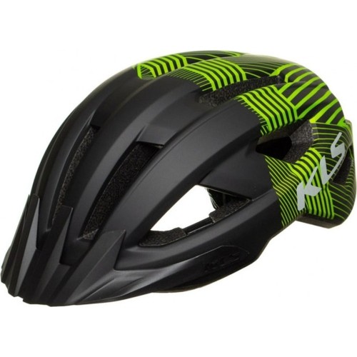 Kask rowerowy Kellys Daze, S-M (52-55cm), zielony/czarny