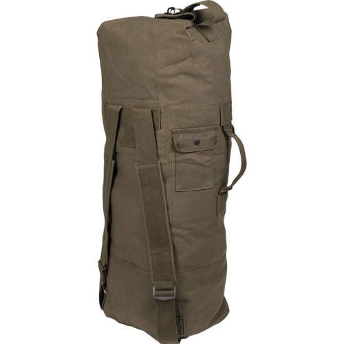 OD US COTTON DOUBLE STRAP DUFFLE BAG