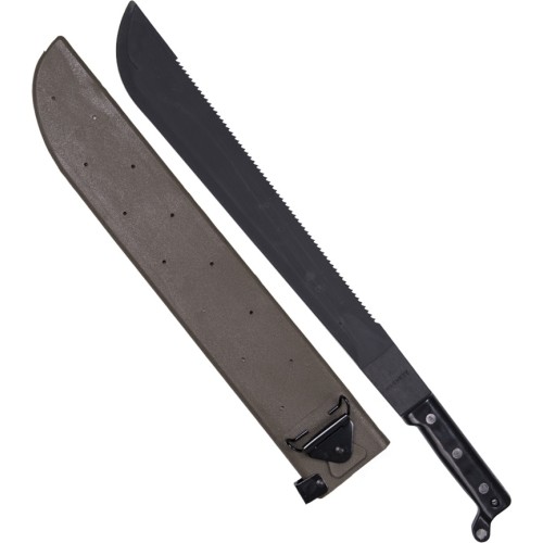 US SAWBACK MACHETE WITH SHEATH