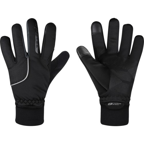 FORCE Arctic PRO gloves, S (black)