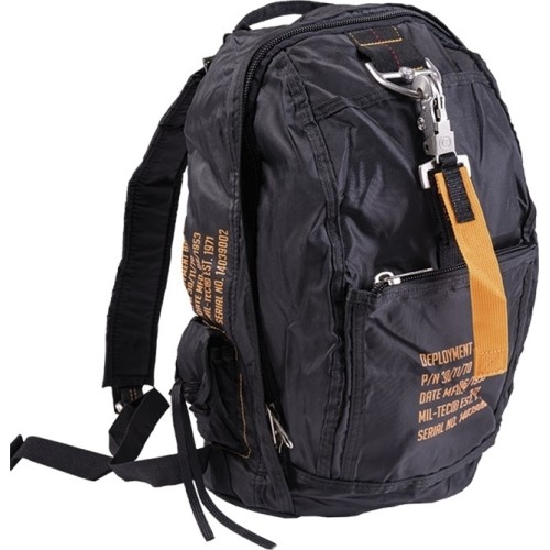 BLACK ′DEPLOYMENT BAG 6′ RUCKSACK