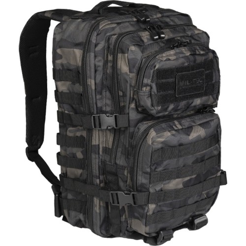 DARK CAMO BACKPACK US ASSAULT LARGE