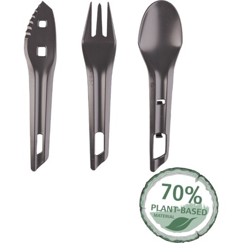 DARK GREY THE OCYS (OUTDOOR CUTLERY SET) WILDO®