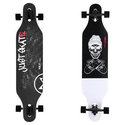 LONGBOARD SKULL2 WOOD SKATE NILS EXTREME