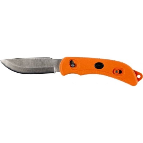 Eka SwedBlade G4 orange knife.