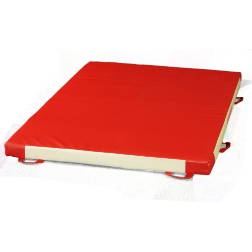 ADDITIONAL SAFETY MAT - SINGLE DENSITY - PVC COVER - 200 x 140 x 10 cm