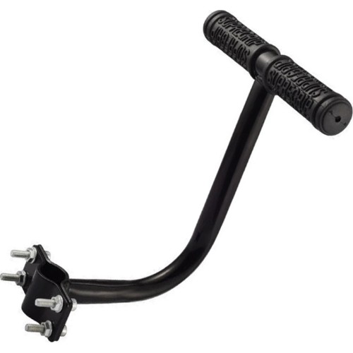 Handles for children's bicycle seats 25.4-31.8mm, steel (black)