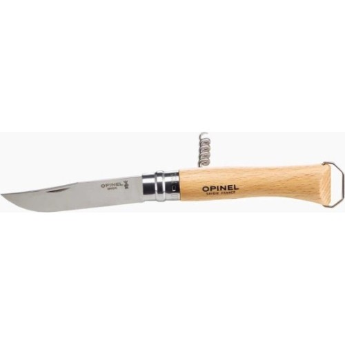 Opinel pocket knife No.10 with wine opener