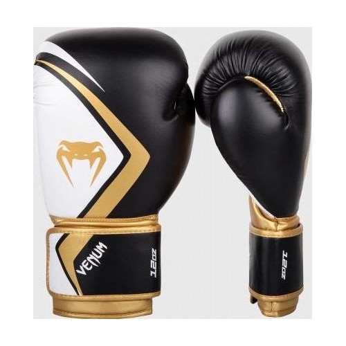 Venum Boxing Gloves Contender 2.0 - Black/White-Gold