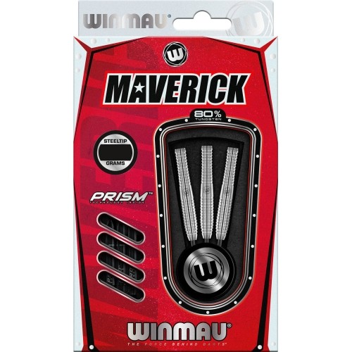 Winmau Maverick 80% tungsten steel tip darts