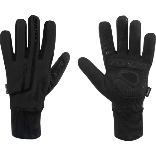 FORCE X72 winter gloves (black) 3XL