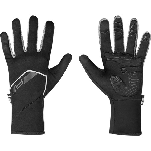 FORCE GALE softshell gloves (black) L