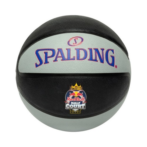 SPALDING REDBULL HALF COURT RUBBER BASKETBALL (7 SIZE)