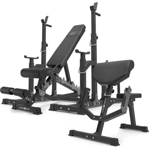 Set MS5_2.0 | Double-sided bench + adjustable stands + Scott bench (prayer bar) with adjustable support Marbo Sport