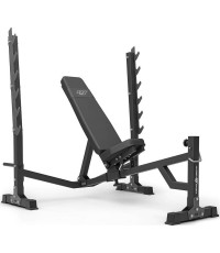 Adjustable bench with stands and negative incline MS-L106 2.0 - Marbo Sport