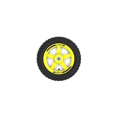 Wheel yellow 12.5x2.25-8 all terrain (Cross)