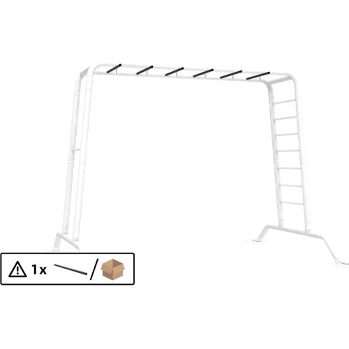 PlayBase - Frame monkey bar tube for swing clamp