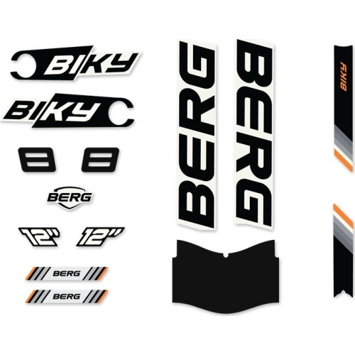 Biky - Sticker set Cross White