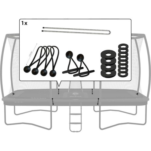 Ultim Safety Net DLX XL - elementy mocujące 410 i 500