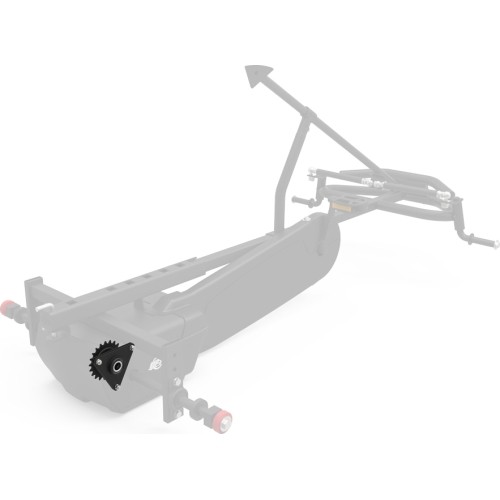 XL Frame - Rear axle center set