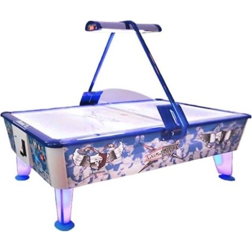 Airhockey Kick Shot, do użytku komercyjnego, 238x128x81 cm, walidator monet nie wchodzi w skład zestawu