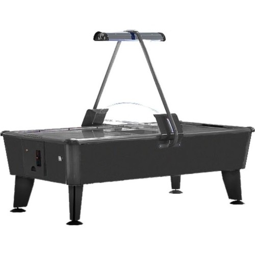 Airhockey Black, do użytku komercyjnego, 238x128x81 cm, walidator monet nie wchodzi w skład zestawu