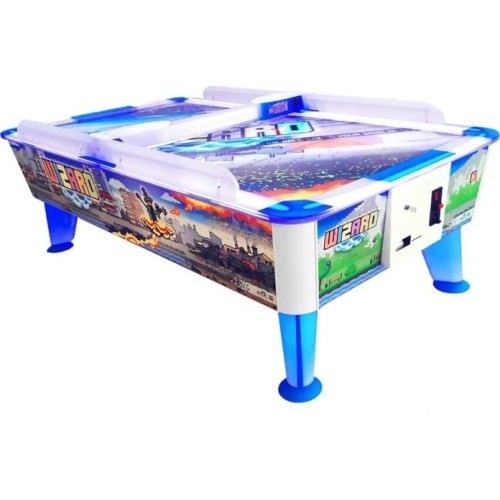 Air Hockey, Wizard, do użytku komercyjnego, 199x107 cm, walidator monet nie wchodzi w skład zestawu