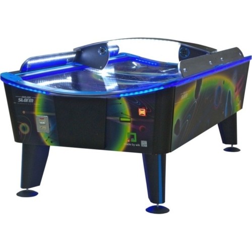 Airhockey, Storm Outdoor, 238x128 cm, w zestawie weryfikator monet