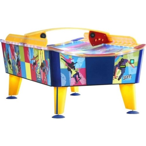 Air Hockey, łyżwy, 238x128 cm, z wrzutnikiem monet