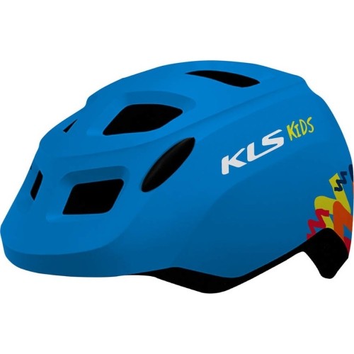 Kask KLS Zigzag 022, XS/S 45-49 cm, (niebieski)